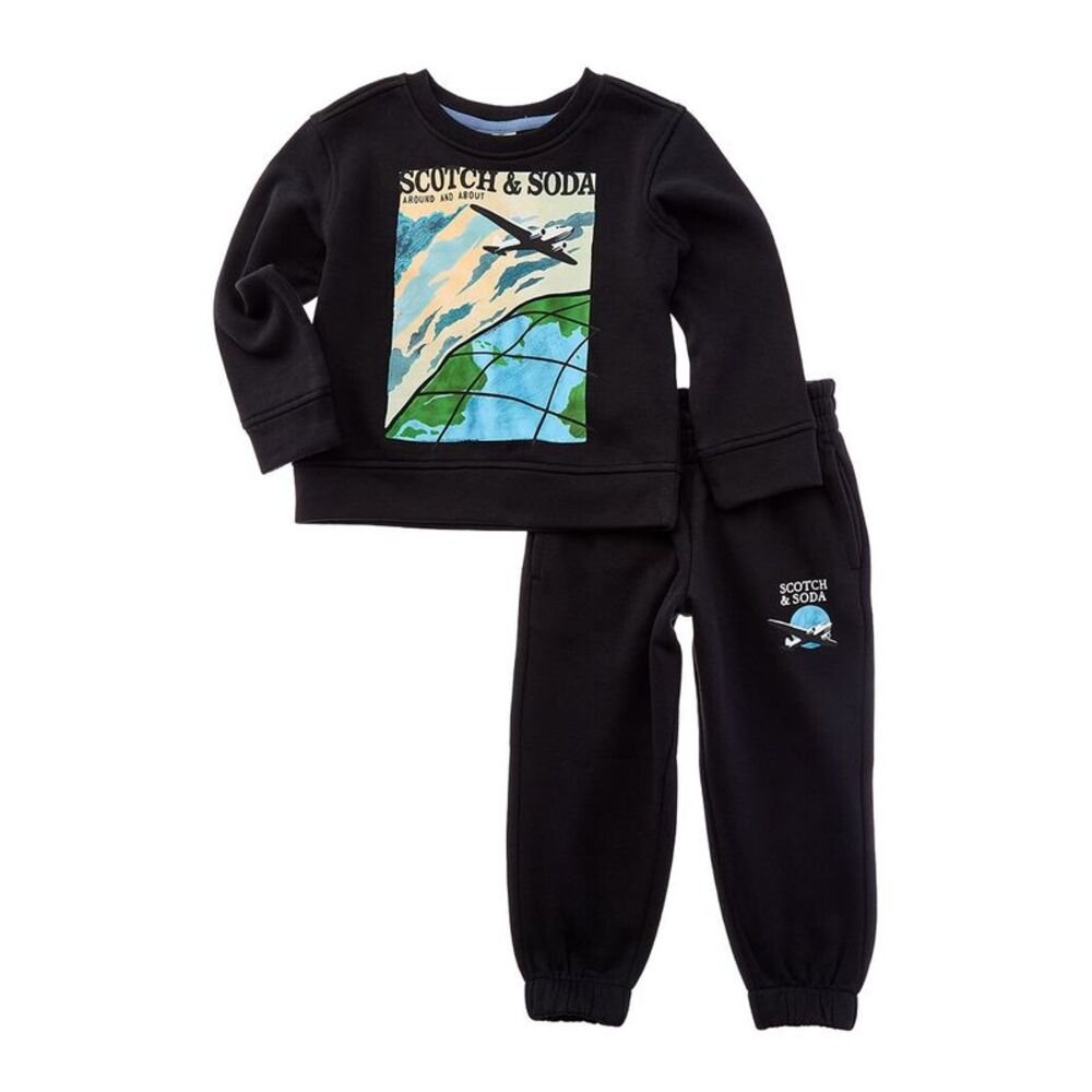 Scotch & Soda Boys  2Pc Sweatshirt & Jogger Set